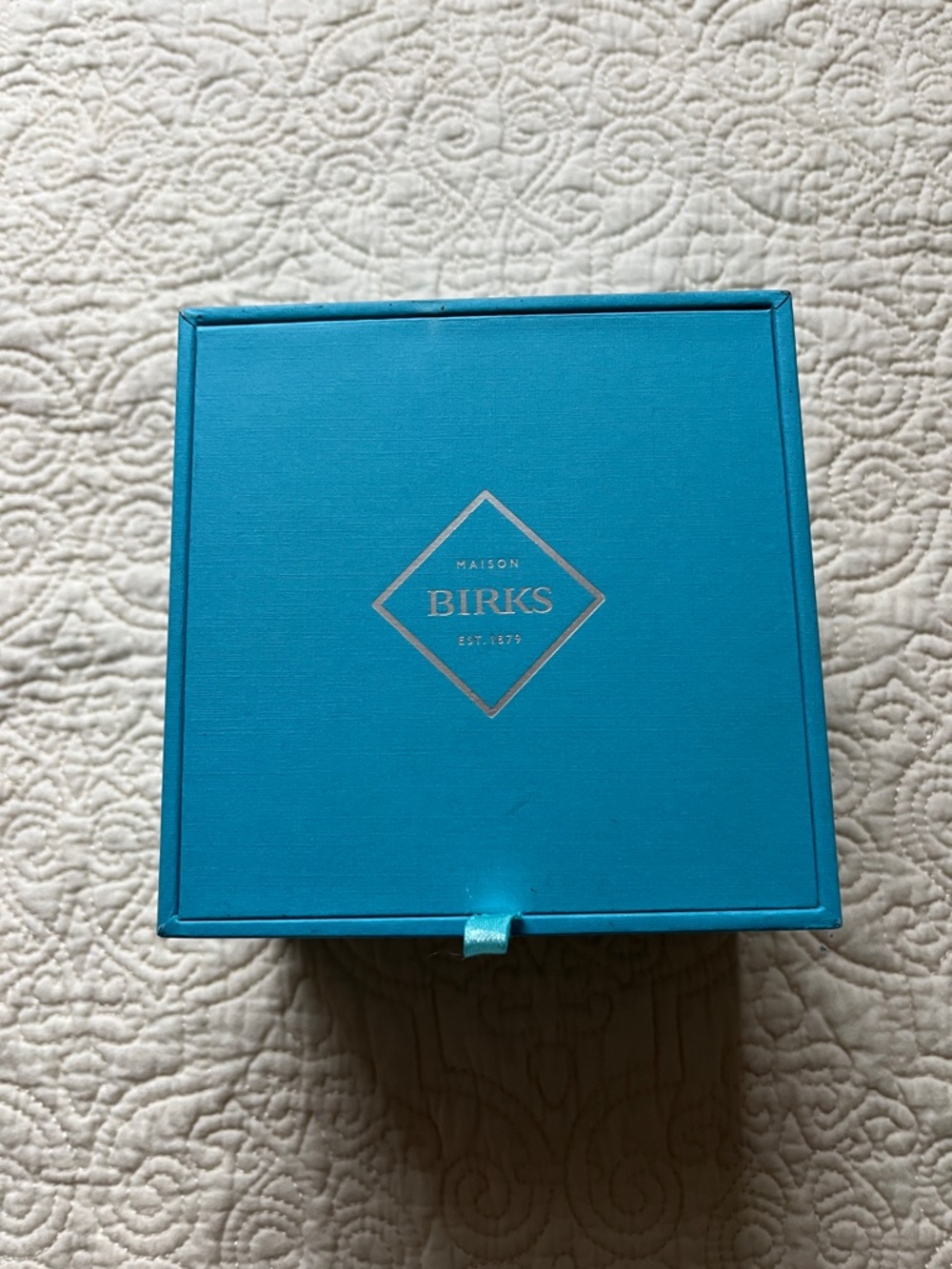 Birks Jewelry Gift Box